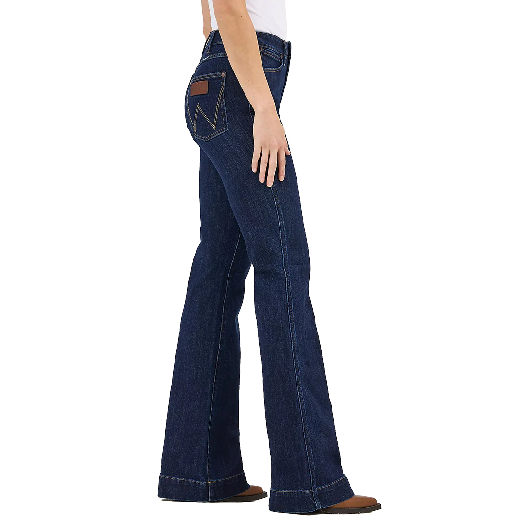 Wrangler Women's Retro Bailey High Rise Trouser Jean - Image 3