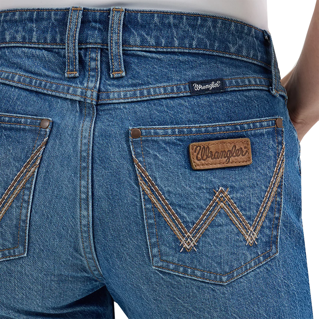 Wrangler Women's Retro Mae Mid Rise Bootcut Jeans - Image 4